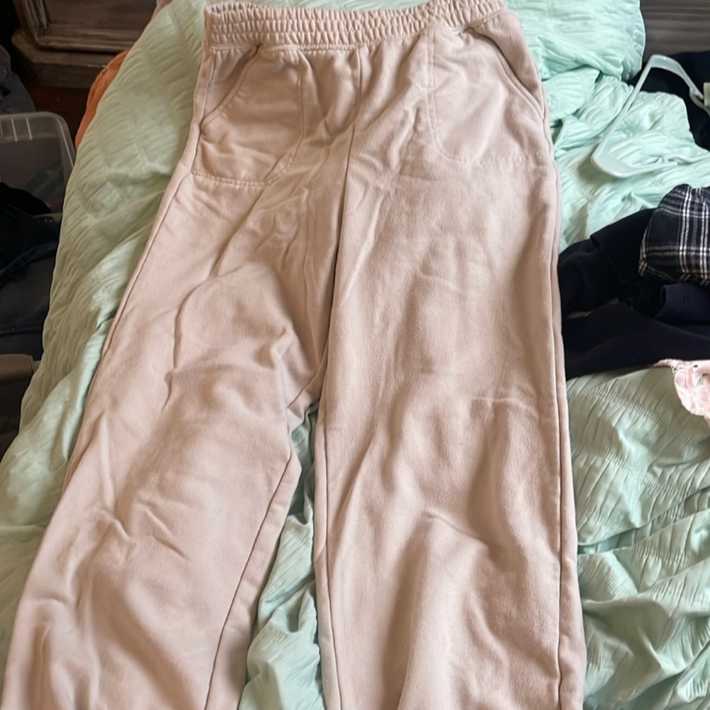 cat and jack xL (14/16) salmon sweatpants